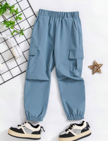 Pantaloni Shein, albastru