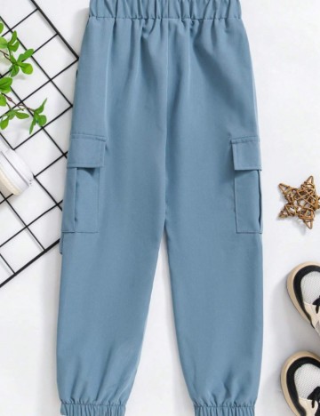 Pantaloni Shein, albastru