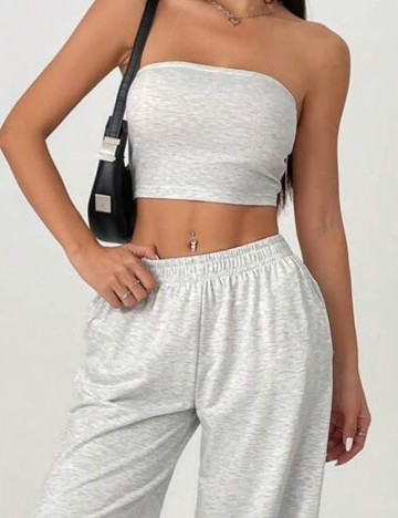 Top Shein, gri