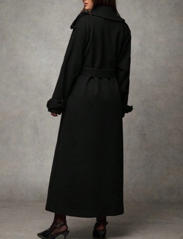 Palton Shein, negru