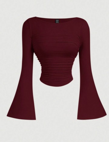 Bluză Shein, vișiniu