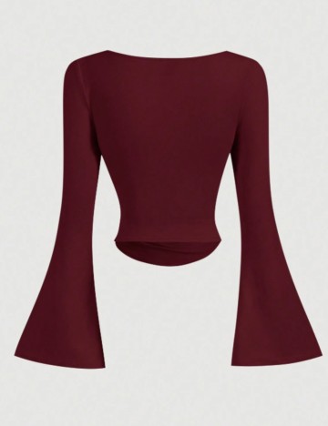 Bluză Shein, vișiniu