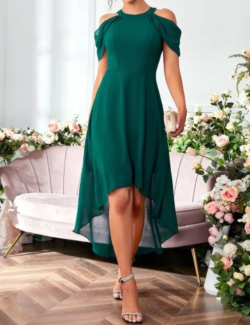 Rochie midi Shein, verde