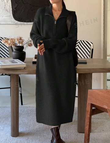 Rochie maxi Shein, negru
