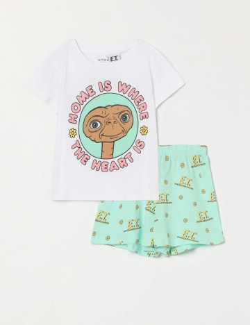 Compleu pijamale Lefties, mix culori