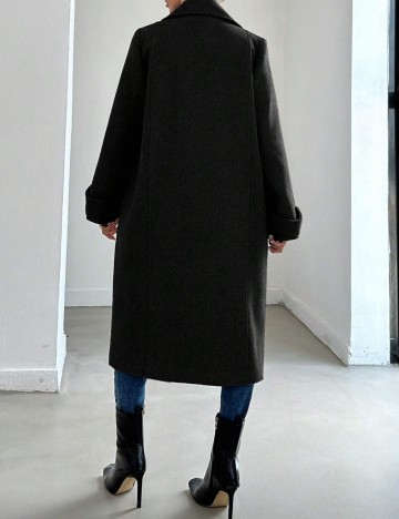 Palton Shein, negru