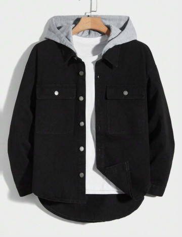 Jachetă Shein, negru