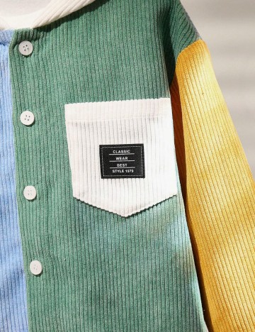 Cămașă Shein, mix culori