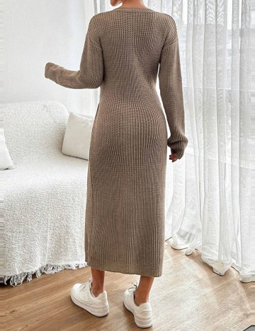 Rochie midi Shein, bej