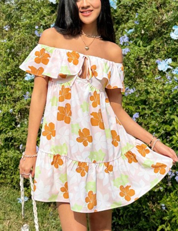 Rochie mini Shein, mix culori