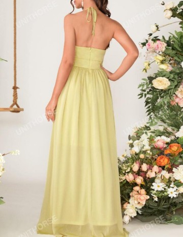Rochie de ocazie Shein, galben