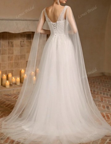 Rochie de ocazie și bridal Shein, alb