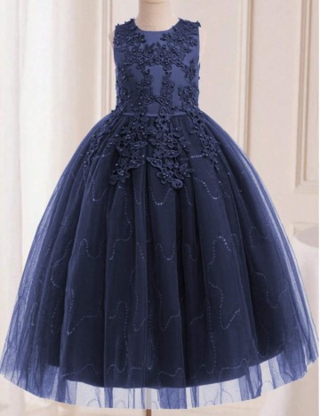 Rochie de ocazie Shein, bleumarin