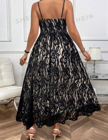 Rochie maxi Shein Curve+, mix culori