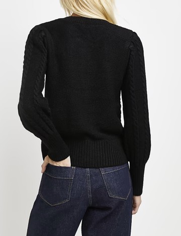 Cardigan River Island, negru