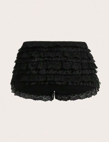 Pantaloni scurți Shein, negru