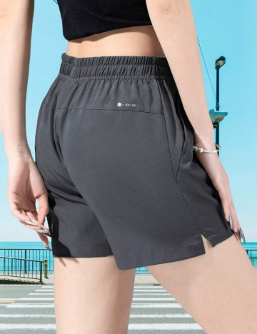 Pantaloni scurți Shein, gri