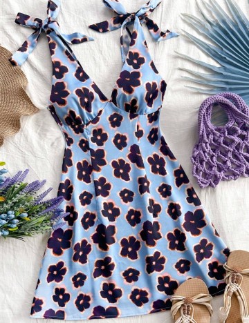 Rochie mini Shein, mix culori
