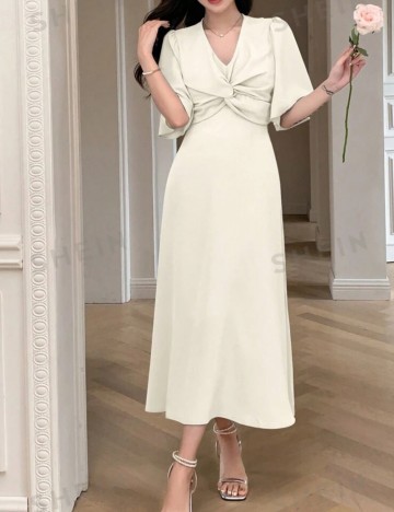 Rochie midi Shein, bej