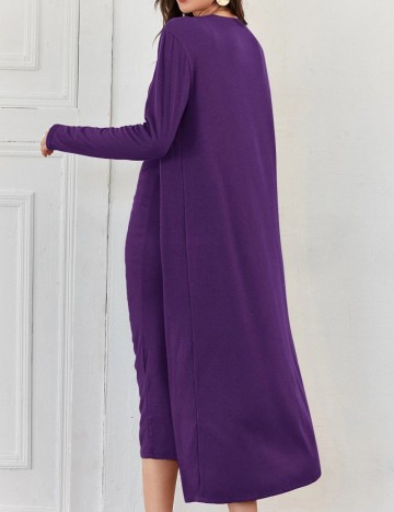 Set Rochie și Cardigan Shein, mov