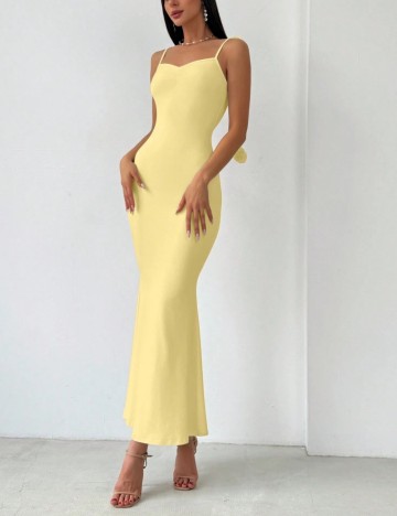 Rochie maxi Shein, galben