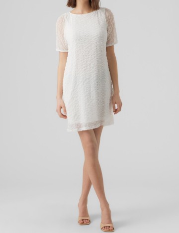 Rochie mini Vero Moda, alb