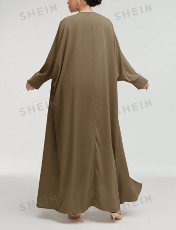 Set Rochie și Cardigan Shein, maro