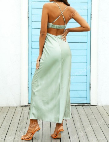 Rochie midi Shein, verde