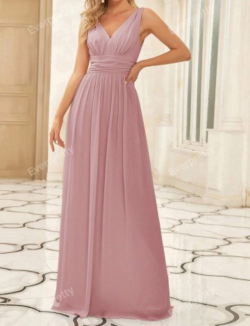 Rochie maxi Shein, roz