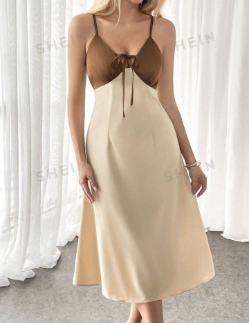 Rochie midi Shein, mix culori