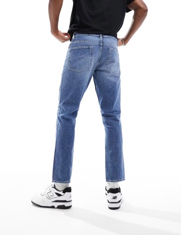 Jeans ASOS, albastru