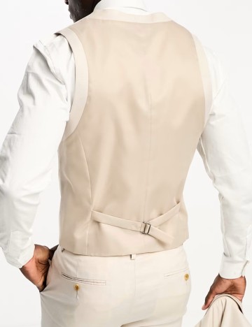 Vestă ASOS, crem
