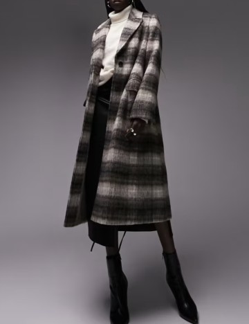 Palton Topshop, mix culori