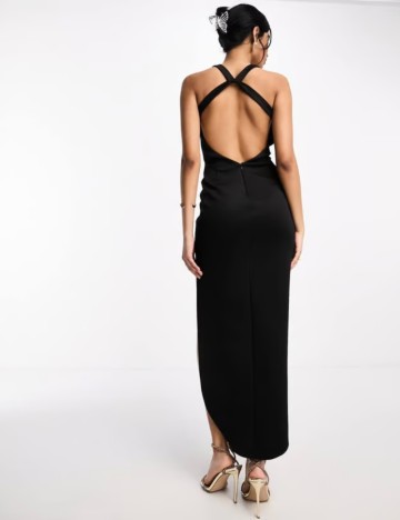 Rochie maxi ASOS, negru