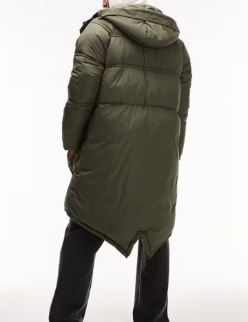 Geacă lungă Topman, verde