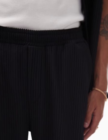 Pantaloni Topman, negru