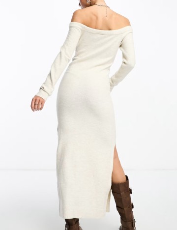 Rochie maxi WEEKDAY, bej