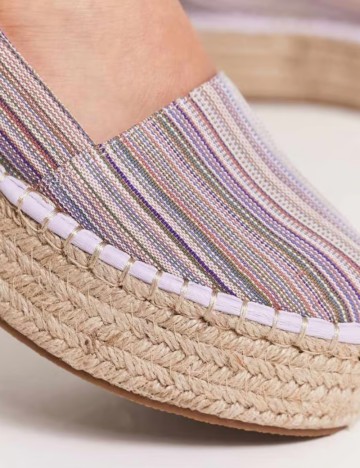 Espadrile ASOS, mix culori