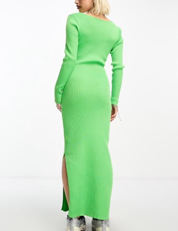 Rochie maxi Daisy Street, verde