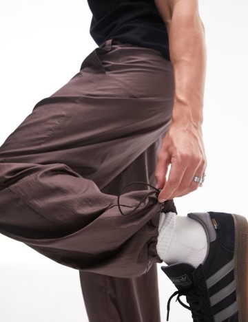 Pantaloni Topman, maro