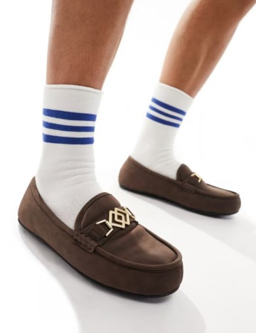 Mocasini ASOS, maro