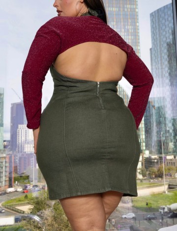 Set rochie și bolero LABELRAIL, mix culori