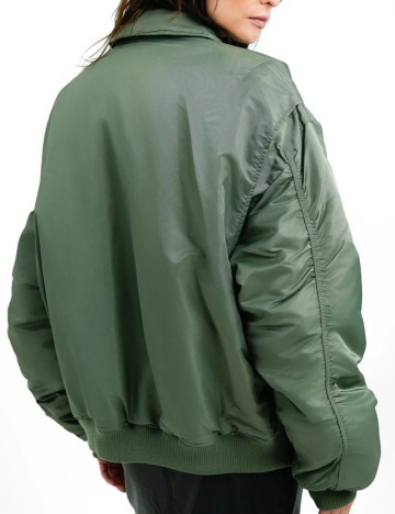 Geacă Reversibilă Topshop, verde