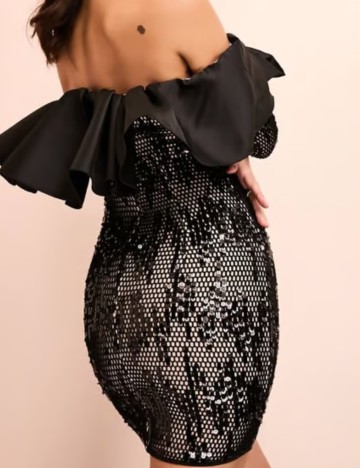 Rochie mini ASOS, negru