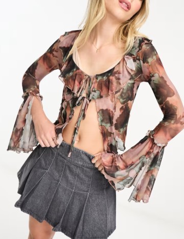 Bluză Miss Selfridge, mix culori