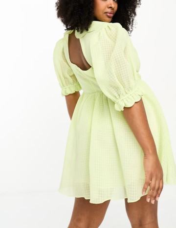 Rochie mini ASOS, galben