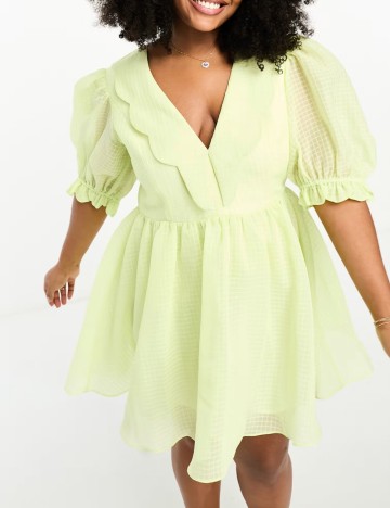 Rochie mini ASOS, galben