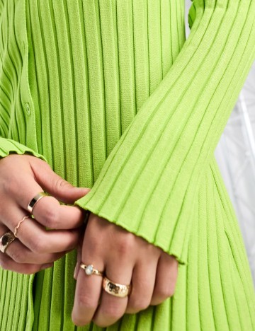 Rochie midi Monki, verde