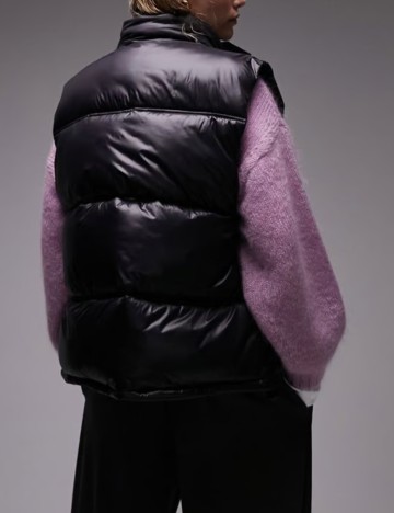 Vestă Topshop, negru