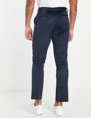 Pantaloni French Connection, bleumarin